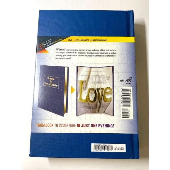 ArtFolds LOVE - Sense & Sensibility by Jane Austen - 2014 NEW - Picture 3 of 3